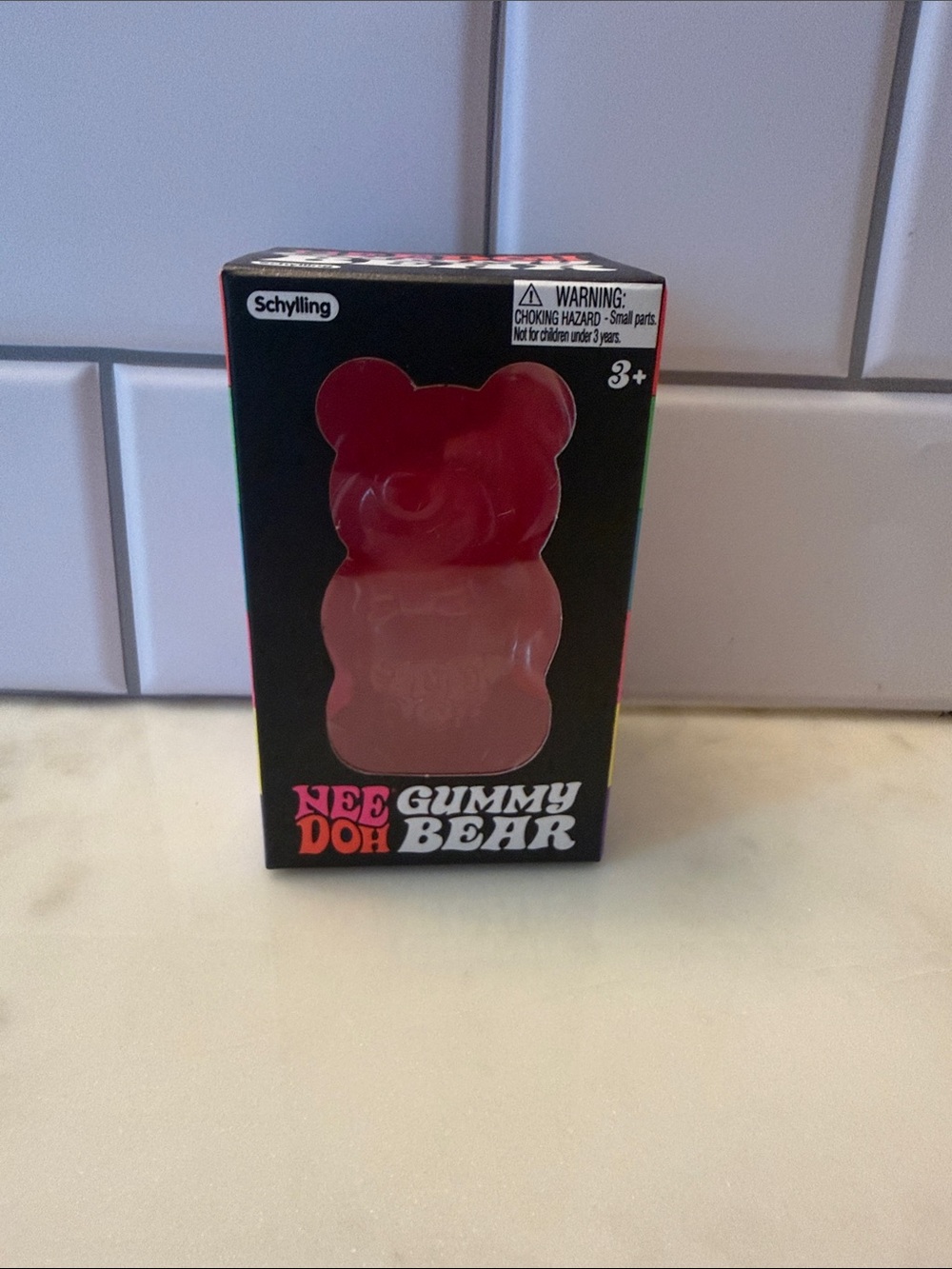 Schylling Nee Doh Gummy Bear Toy - way out watermelon